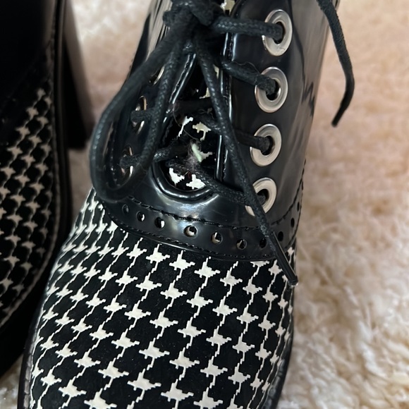 Jeffrey Campbell houndstooth platform loafer - Picture 6 of 6